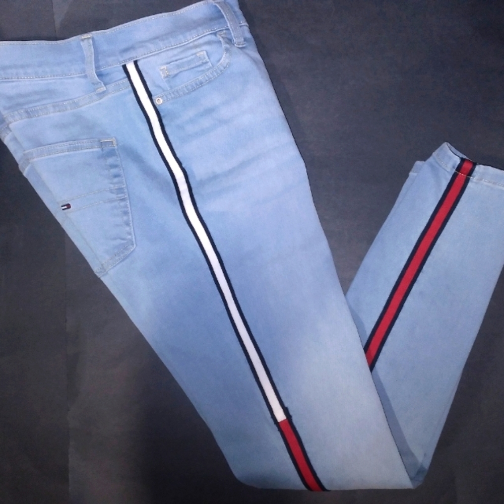 Tommy Girl High Rise Curve Skinny jeans sz 0